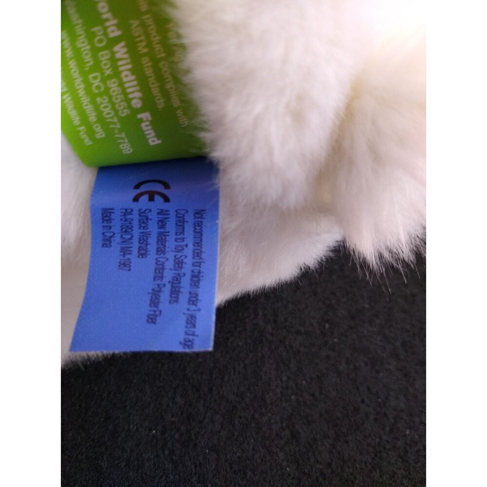 Polar Bear Plush Collectible WWF Donation Series 2007 Stuffed Animal 8" - Picture 5 of 11